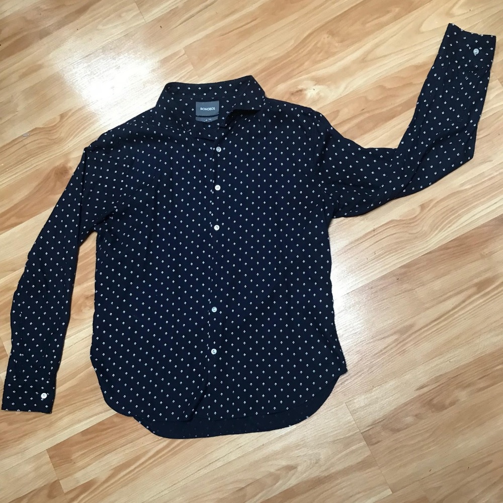 Bonobos Standard Fit Navy Medium Standard